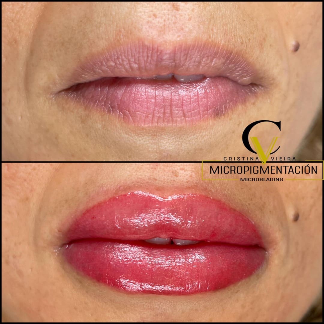 micropigmentacion de labios natural